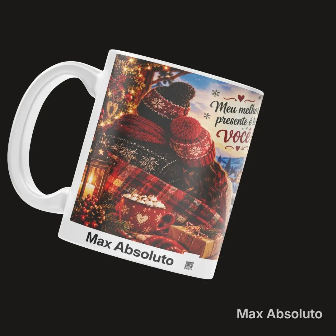 Caneca Natal Romântico Max Absoluto - foto 4