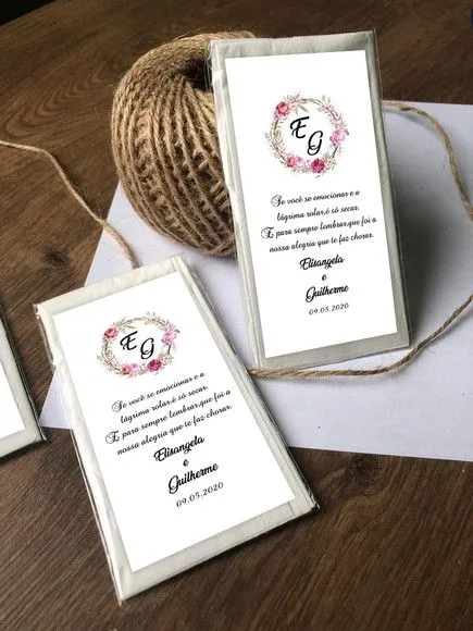 Lagrimas de Alegria Personalizada - feito à mão por Mi Papelaria Criativa