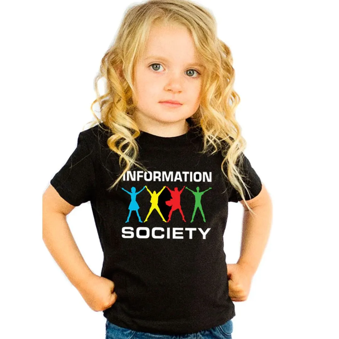 Camiseta infantil Information Society , estampa 100% algodão - foto 4