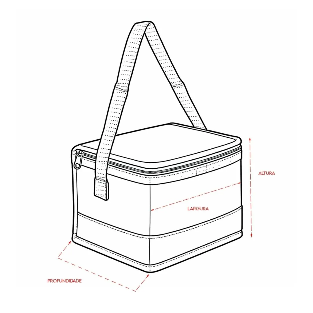 Bolsa Térmica 5L érsonalizada com seu logo - foto 2