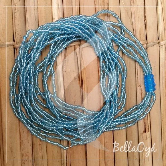 Guia De Miçanga 5 Fios - Azul Clara - foto 3
