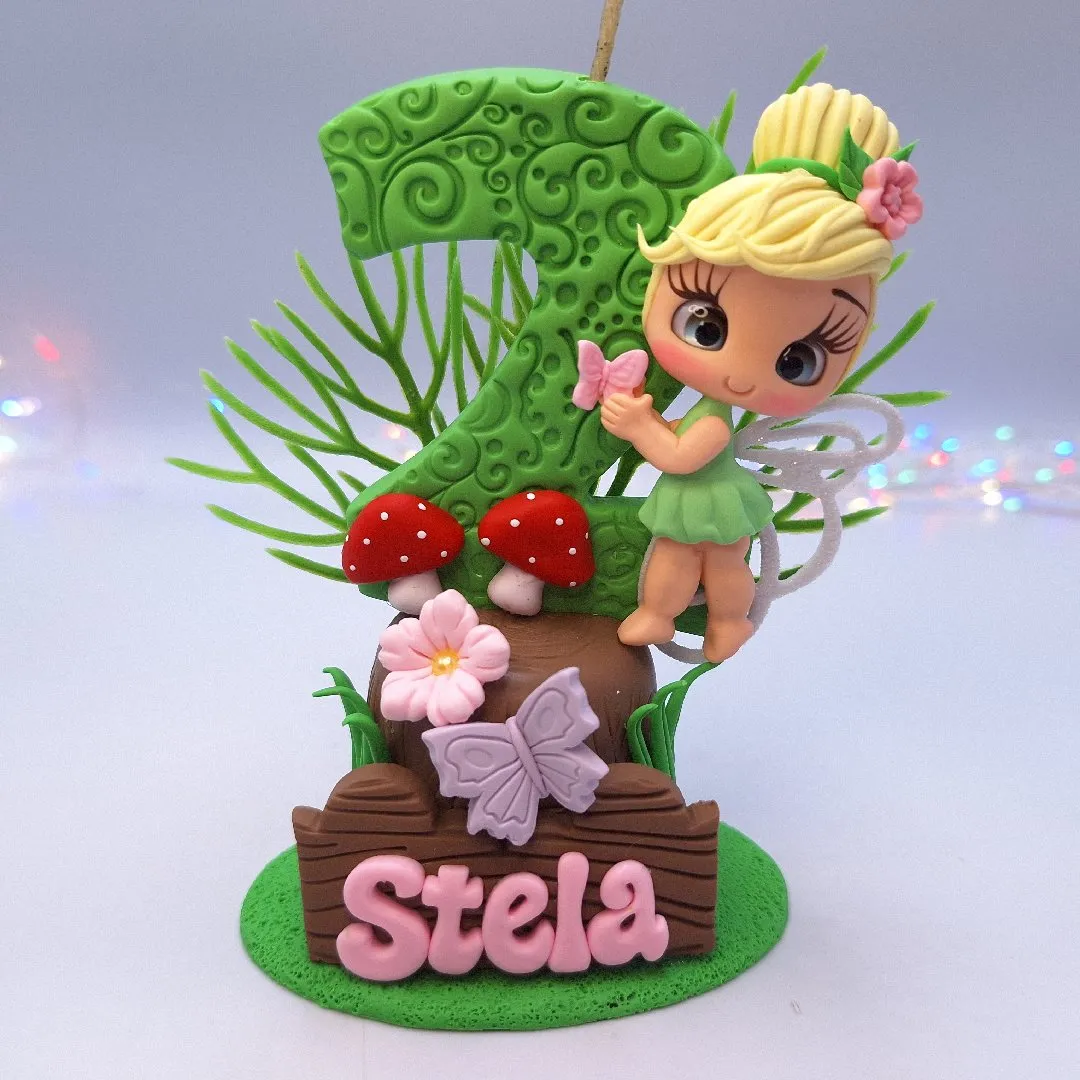 Vela sininho, tinker bell biscuit - foto 2