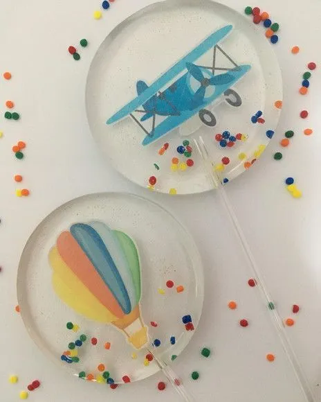 Logo - 8 cm - feito à mão por Lollipops Cristal