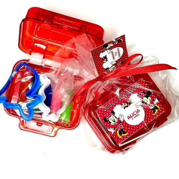 Maletinha Minnie Vermelha Modelar Personalizada - foto 2