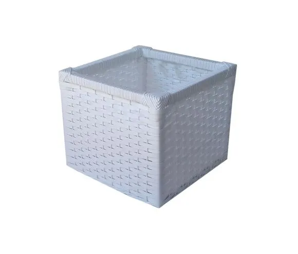 Cesto Sintético Branco 30x30x25 - foto 2
