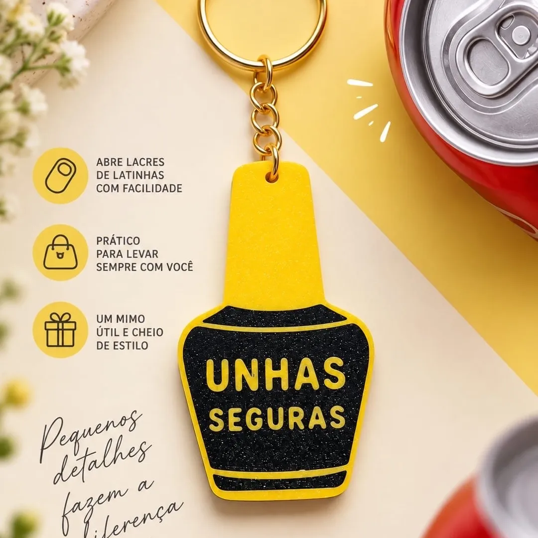 chaveiro unhas seguras - foto 3