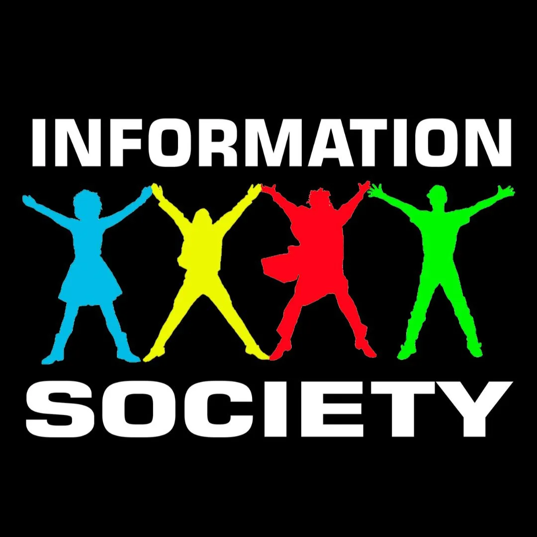 Camiseta camisa Information Society banda New Wave anos 80, tamanhos unisex - foto 5