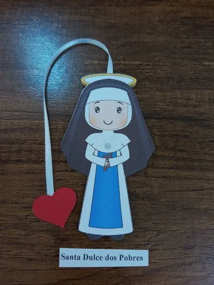 Marcador de Página 10 cm - Santa Dulce dos Pobres - foto 2