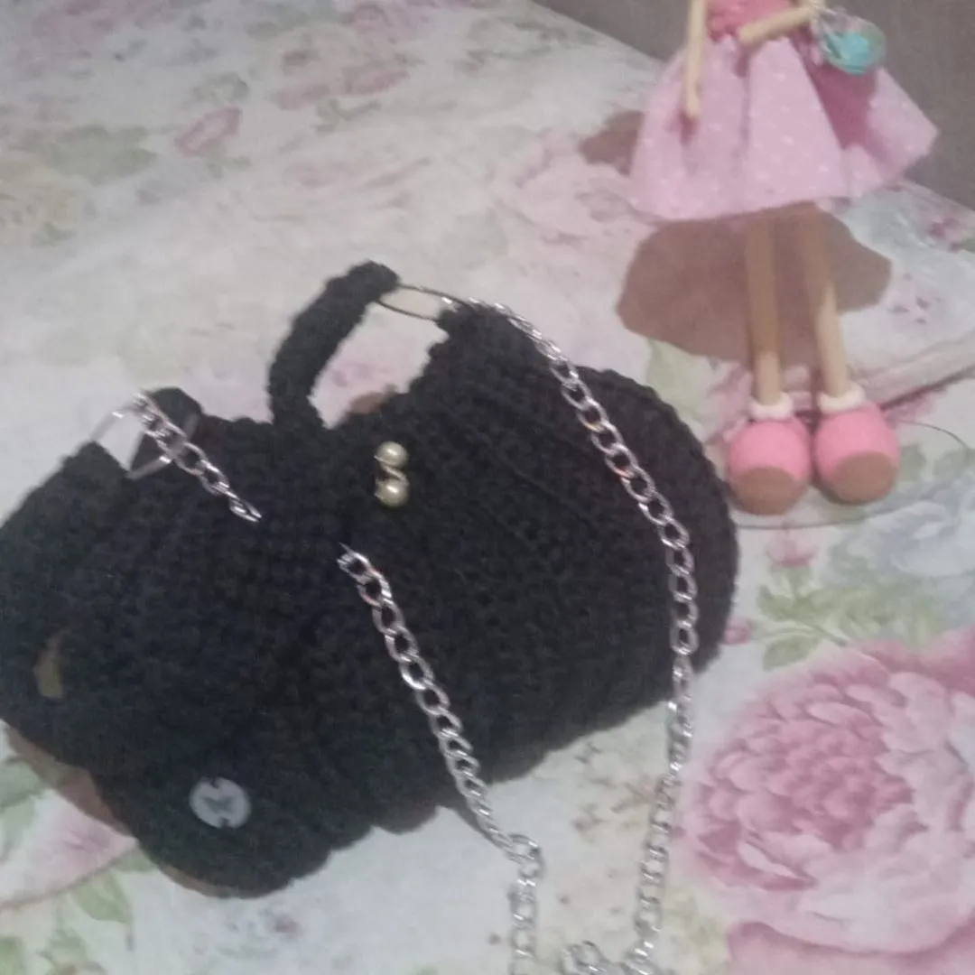 bolsa  de croche - foto 3