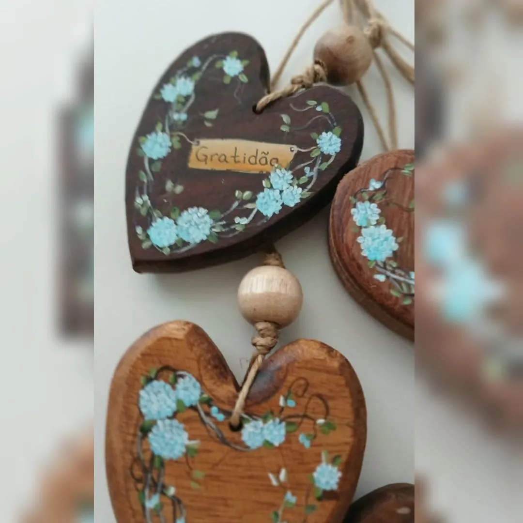 Penca de corações Hortênsia - Decoração Afetiva - foto 3
