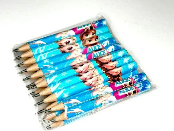 Mini Lápis Frozen Personalizado - foto 2