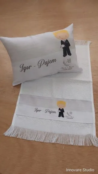 Kit Pajem - Casamento - feito à mão por Innovare Studio