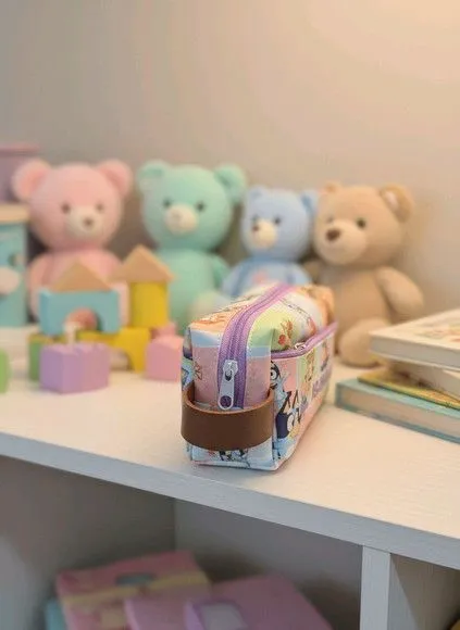 Necessaire Estojo Infantil com Bolso - foto 3