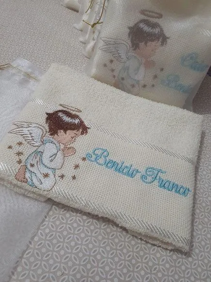 Lembrança de batizado - artesanato feito à mão por Ateliê cantinho do bebê