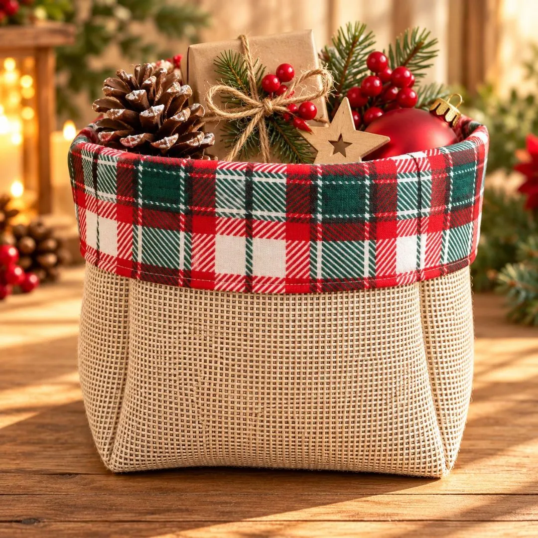 Cachepô 15cm Natal e Ocasiões - Centro de Mesa e Lembrancinha - foto 2