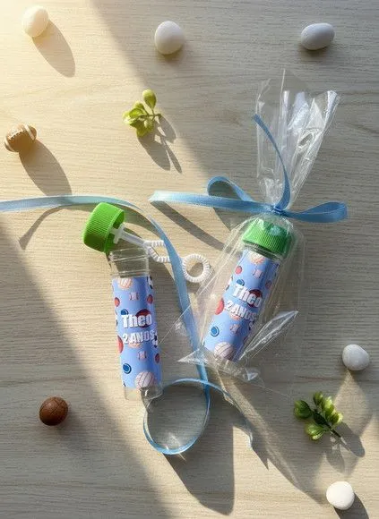 Bolha de Sabão - Bolas Esportivas Personalizado - artesanato feito à mão por Mi Papelaria Criativa