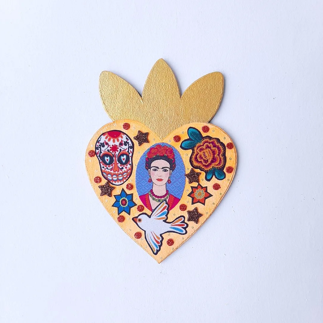 Enfeite de Parede Frida Flôr - foto 2