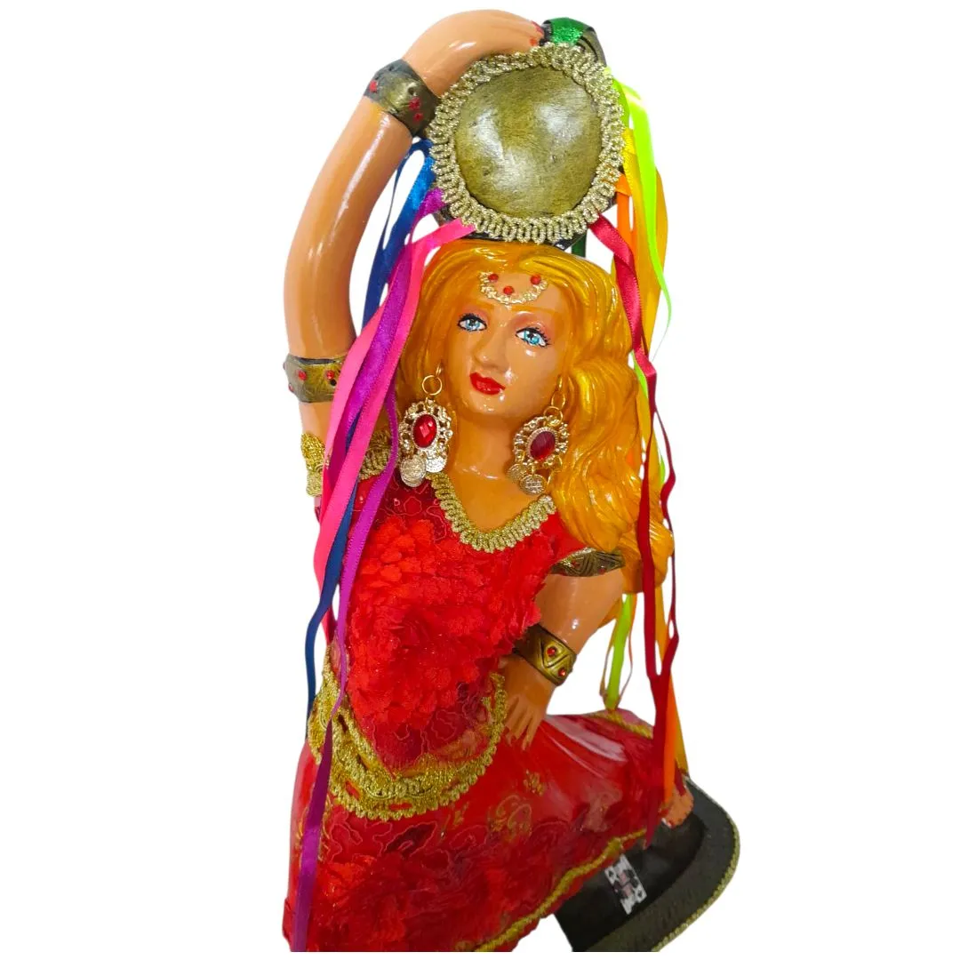 Cigana Sulamita de saia (Ornamentada)60cm - foto 6