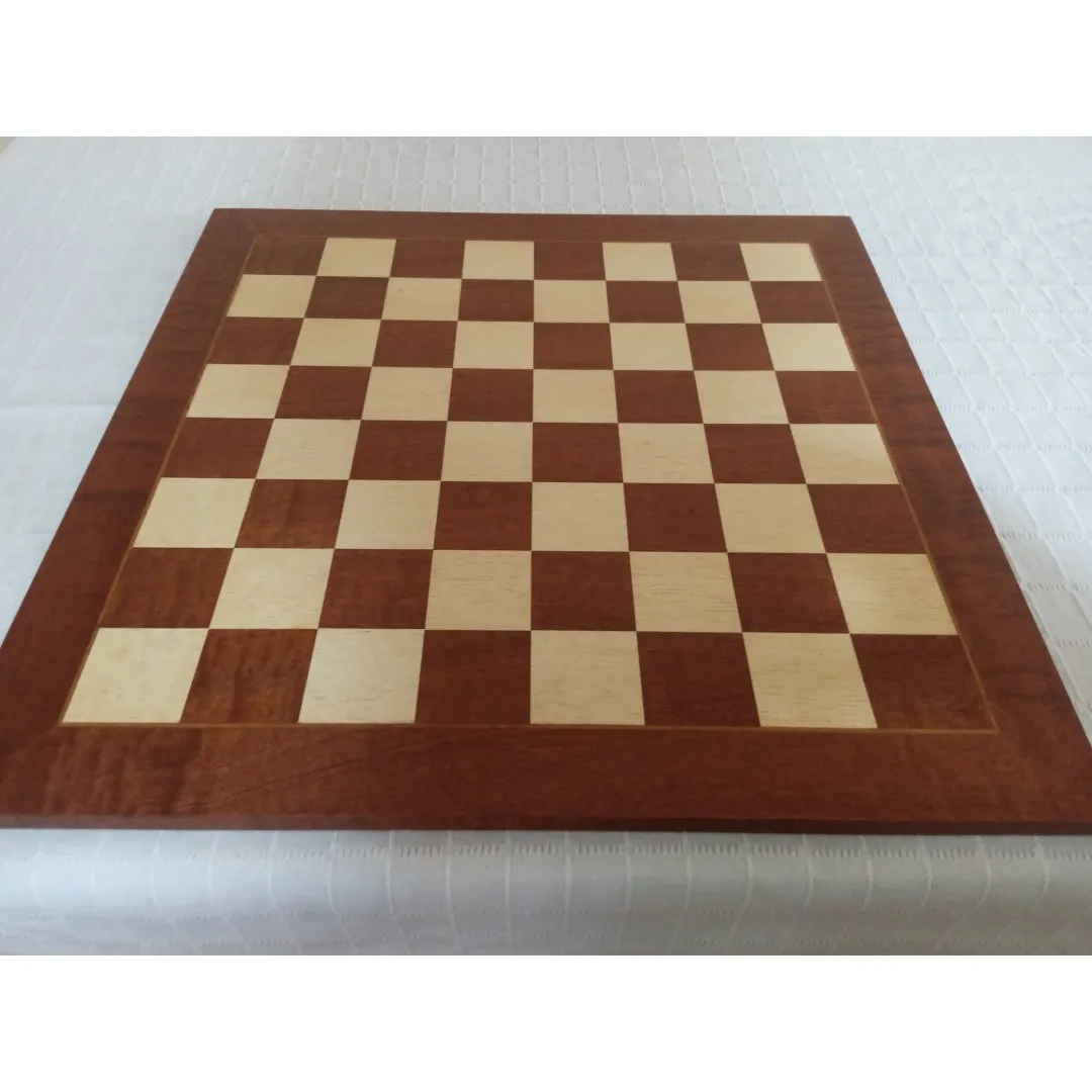 Tabuleiro de Xadrez Tradicional Sapele Pomele Extra Grande - foto 3