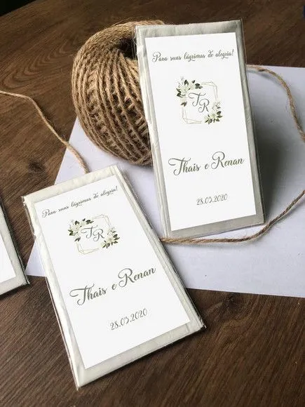 Lágrimas de Alegria Personalizada - feito à mão por Mi Papelaria Criativa