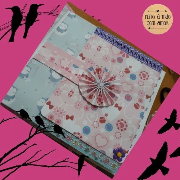Álbum de Fotos Personalizado Corujinha Feliz - foto 3