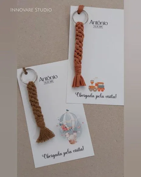 Chaveiro Fio de Malha - Maternidade - foto 2