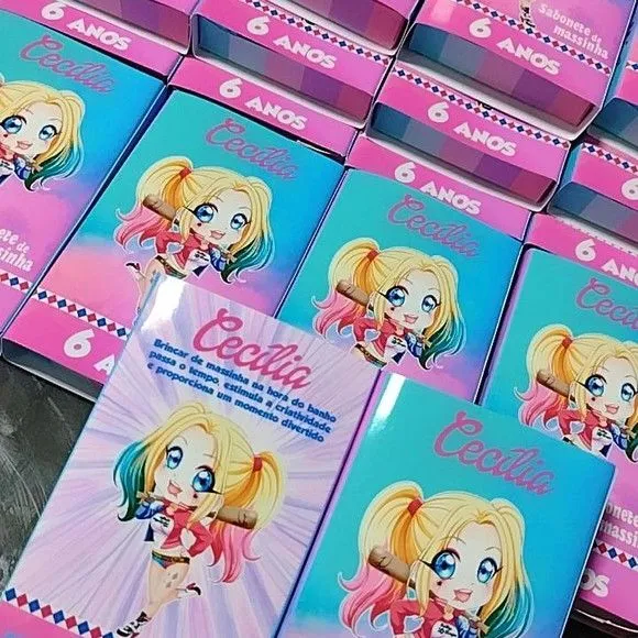 Lembrancinha Infantil Personalizada de Massinha de Banho - foto 3