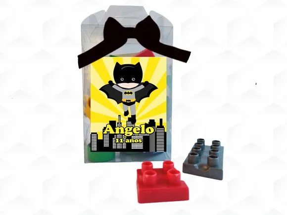 Bloco de Montar Batman Personalizada - artesanato feito à mão por creativitybynina