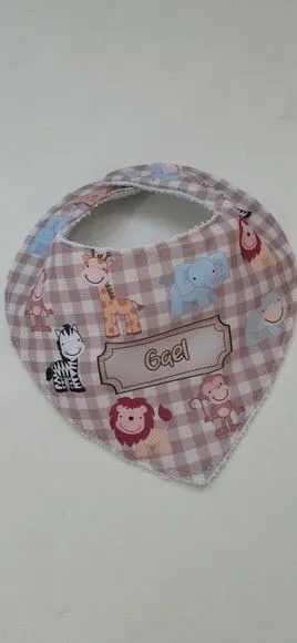 Babador Bandana Safari Baby - foto 3