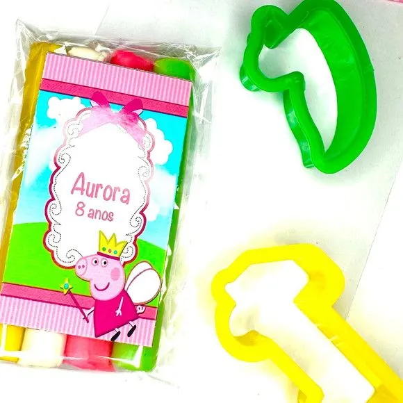 Massinha Modelar Personalizada - feito à mão por Mi Papelaria Criativa