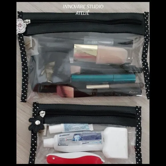 Kit necessaire transparente - foto 2