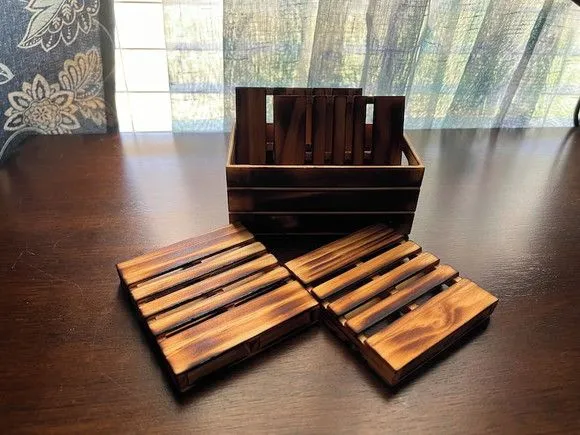 Kit Porta Copo Mini Pallets - foto 5