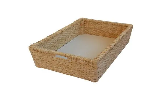 Gavetas Palha Milho Natural 45x45x15 - foto 2