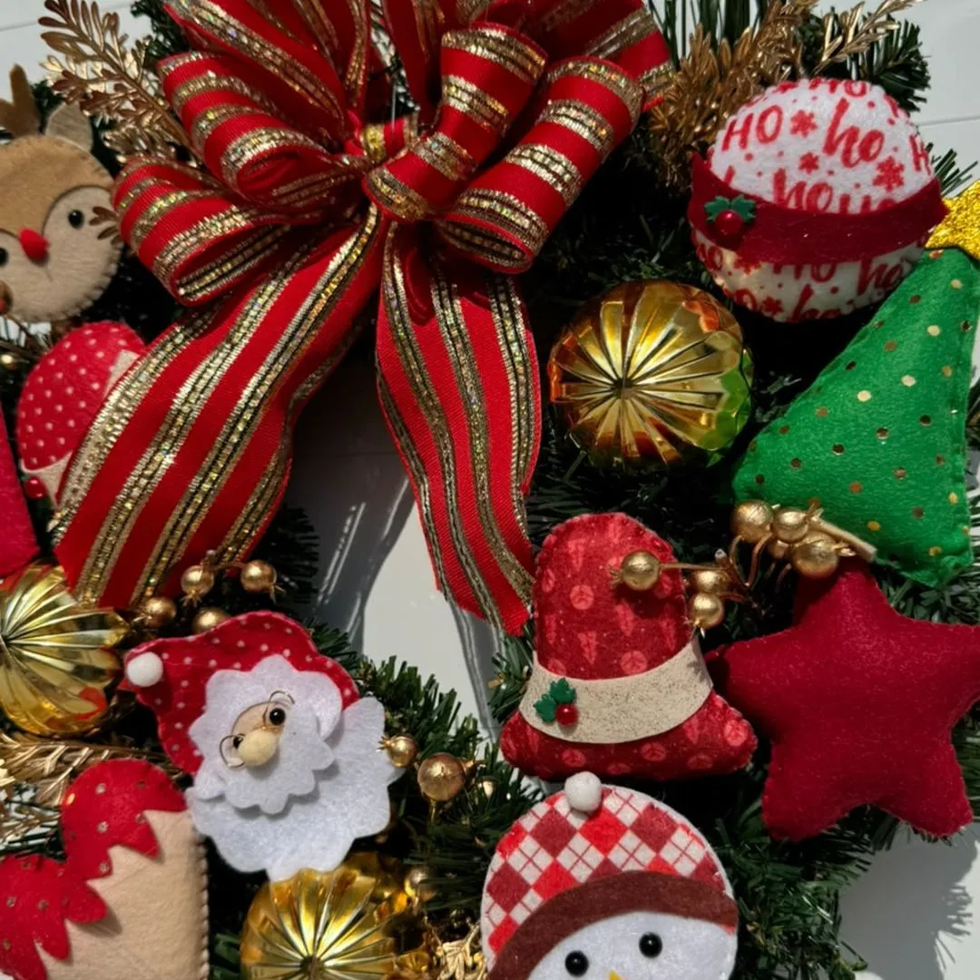 Guirlanda de Festão Natal 40cm - foto 4