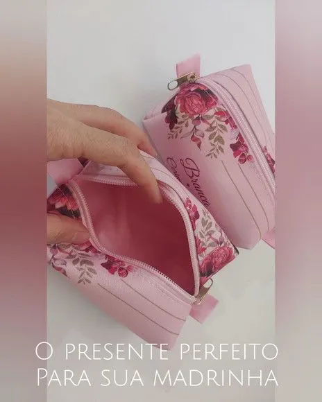Necessaire Box P - Casamento Marsala - foto 2