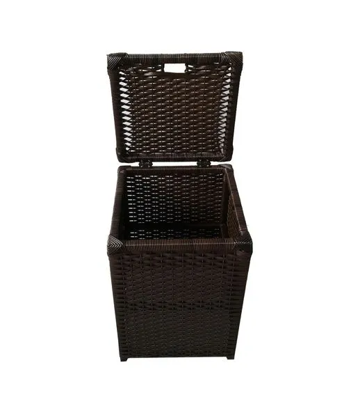 Cesto Roupa C/ Abertura Argila 37x37x54 - foto 4