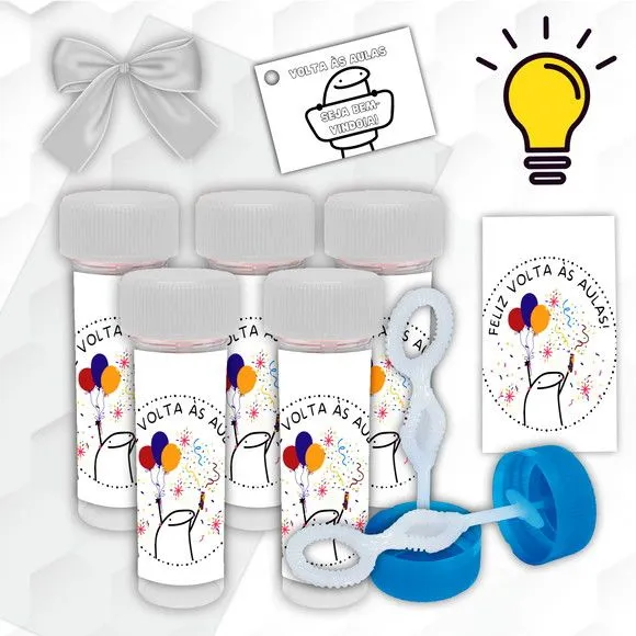 Bolinha de Sabão Flork Personalizada