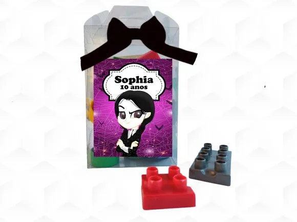 Bloco de Montar Wandinha Personalizada - artesanato feito à mão por creativitybynina