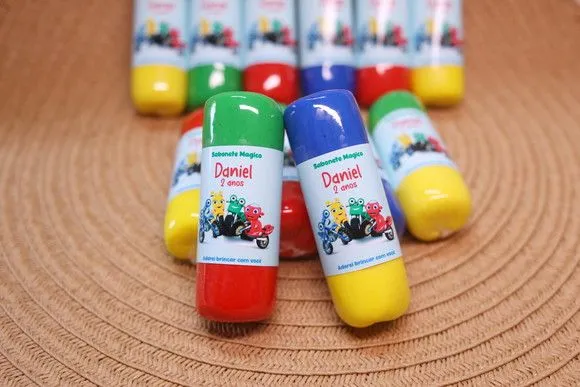 Sabonete Mágico Massinha Lembrancinha Infantil Personalizada - foto 4
