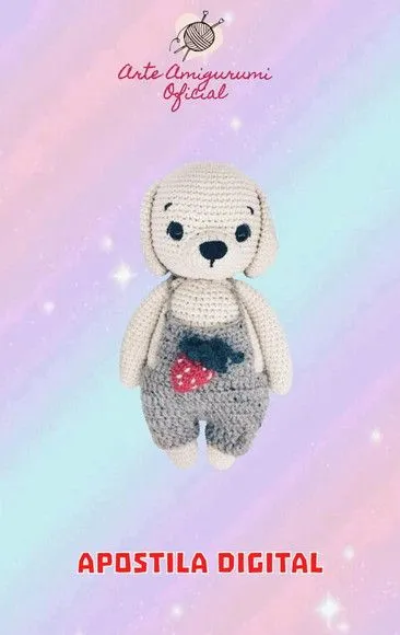 Receita Cachorro Woffy - Amigurumi