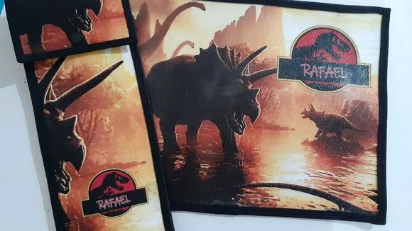 Jogo americano e porta talher Jurassic World - foto 3