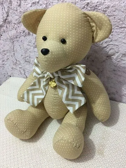 urso de tecido - foto 2