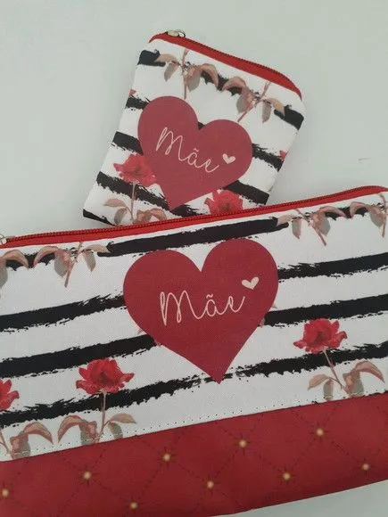 Kit necessaire e porta moedas Mãe - foto 2