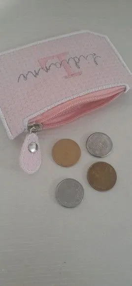 Porta moedas em sintético - bordado - foto 4