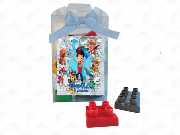 Bloco de Montar Patrulha Canina Personalizada - artesanato feito à mão por creativitybynina