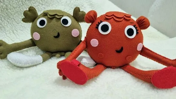 Pipo e Fifi em Feltro - foto 2