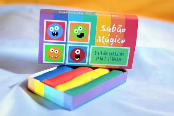Sabonete Infantil, Sabonete de Massinha, Sabão Mágico - foto 5