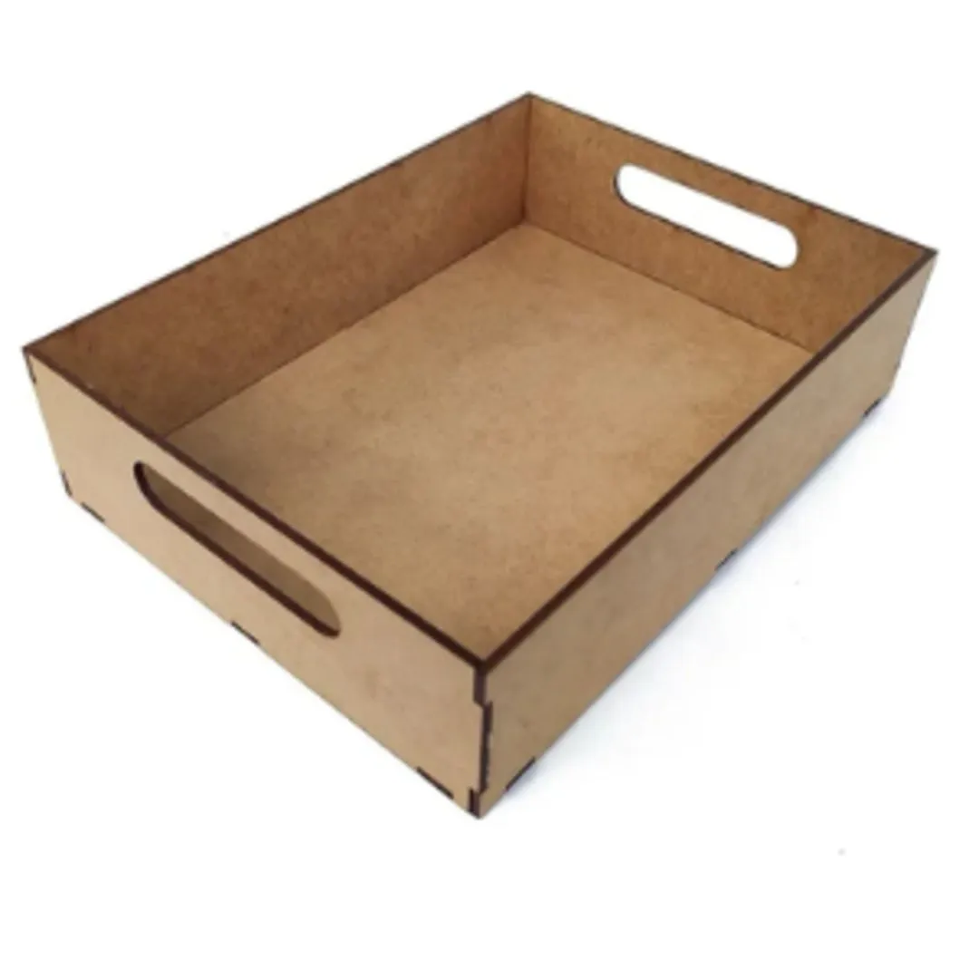 Bandeja em MDF - Decoração, Organização e Presentes - 20x10x5 - artesanato feito à mão por MK Personalize