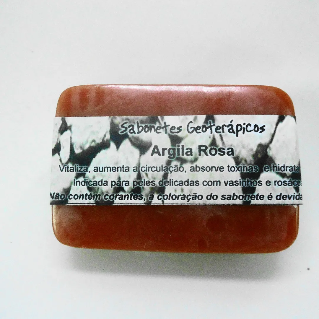 Sabonetes Geoterápicos - Argila Rosa - foto 4
