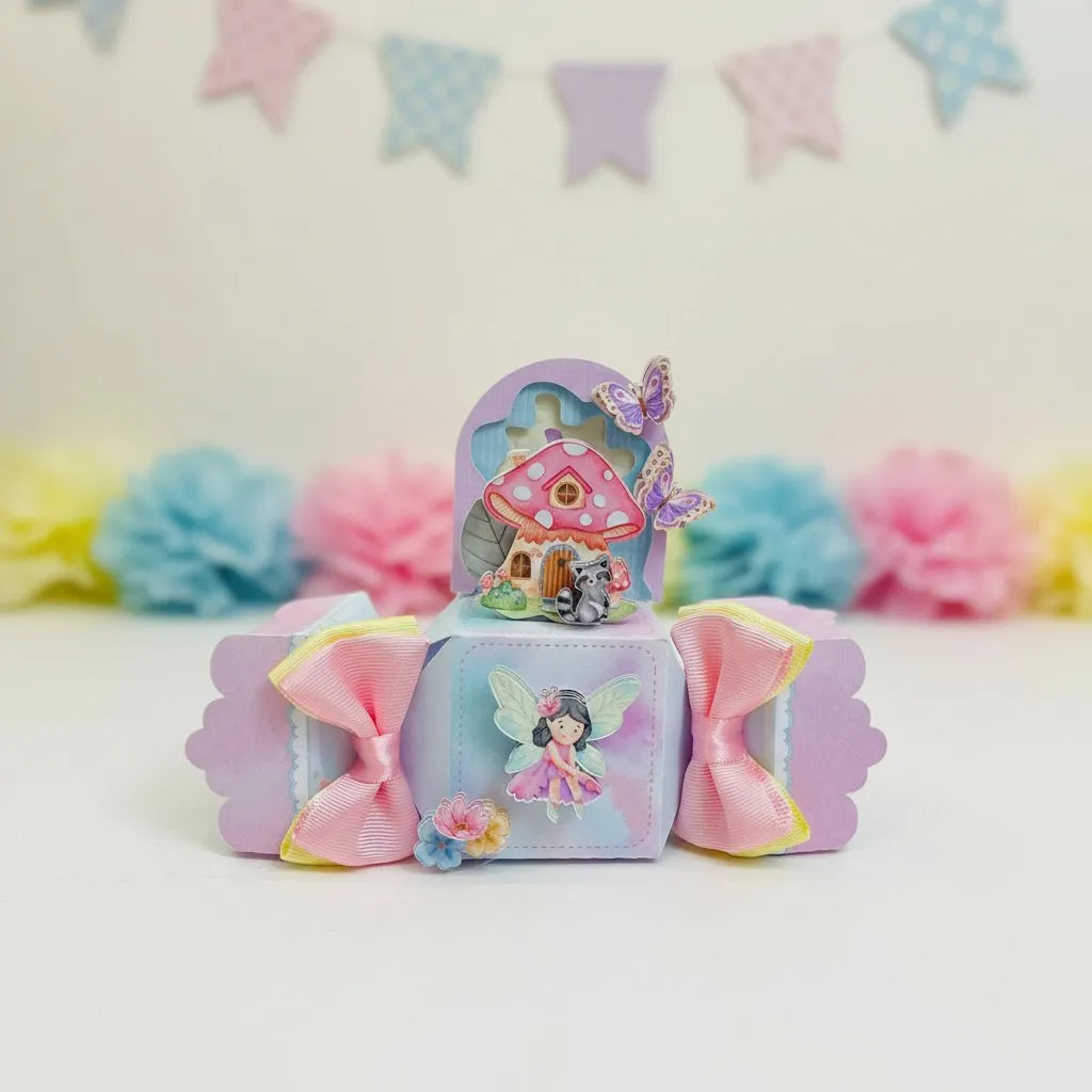 kit caixinhas de festa de fada em 3d - foto 5